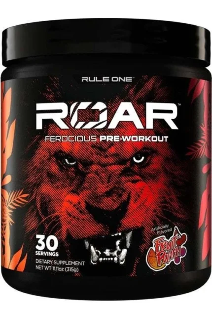 Rule 1 R1 Roar Pre-Workout 30 Servings | Energy + Focus