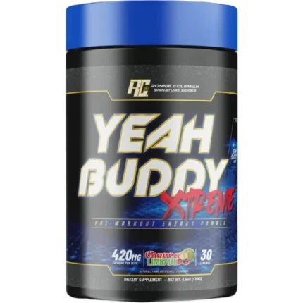 Ronnie Coleman Yeah Buddy Xtreme Pre Workout 30 Servings | Energy, Focus, Pump