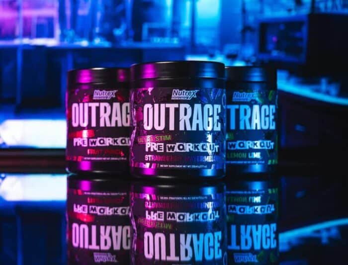 Nutrex Outrage Ultra Stim Pre-Workout Powder 30 Servings - Image 2