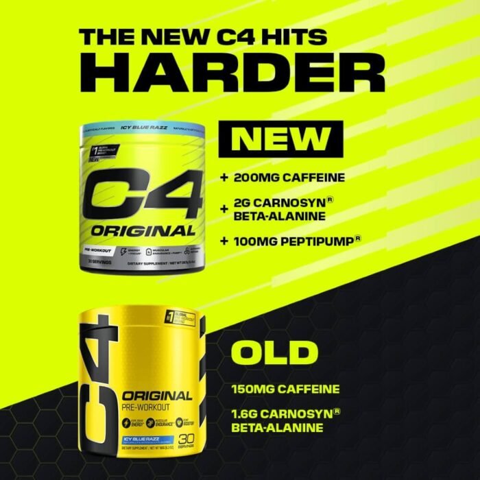 Cellucor C4 Original Pre-Workout – Explosive Energy & Focus Support - Image 3