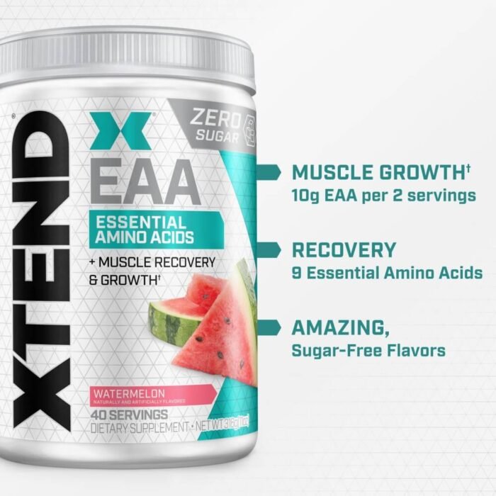 Xtend EAA Essential Amino Acids 40 Servings – Muscle Recovery, Hydration & Energy - Image 3