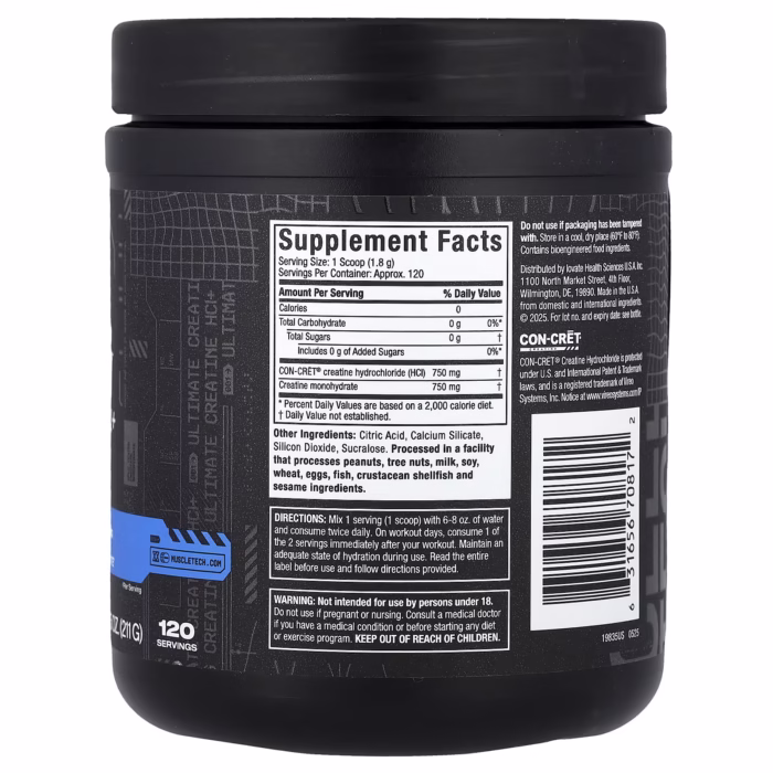 MuscleTech Cell-Tech Creatine HCl+ Powder – Advanced Training & Recovery Formula