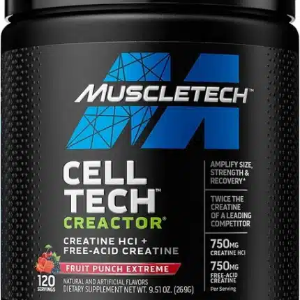MuscleTech Cell-Tech Creatine HCl+ Powder – Advanced Training & Recovery Formula