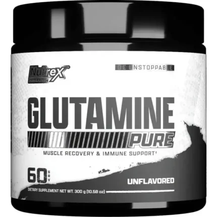 Nutrex Research Glutamine Pure Powder 300g Muscle Recovery Supplement UK
