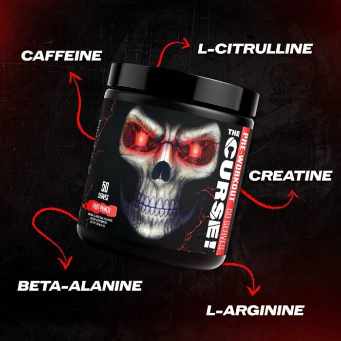 JNX Sports The Curse Pre-Workout Powder | Extreme Energy, Focus & Muscle Pump - Image 4