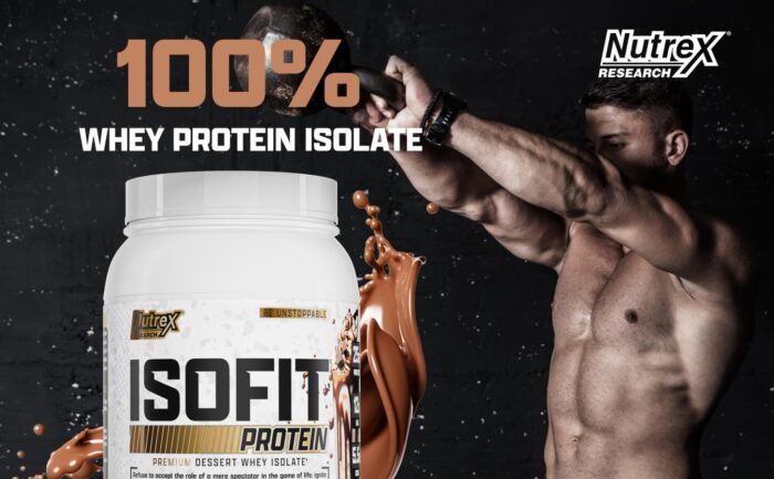 Nutrex ISOFIT Whey Isolate Protein – Lean Muscle & Recovery Support - Image 2