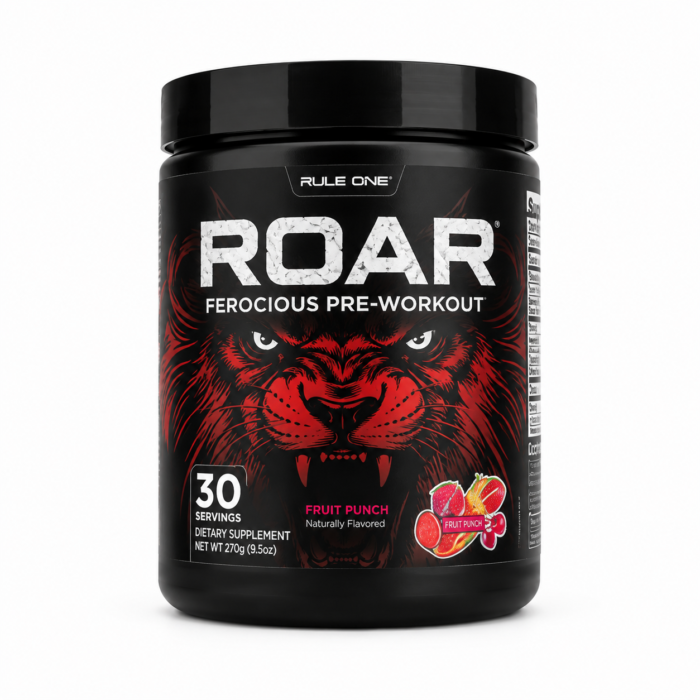 Rule 1 R1 Muscle Building Stack – Whey Protein, BCAA, Creatine & ROAR Pre-Workout - Image 2