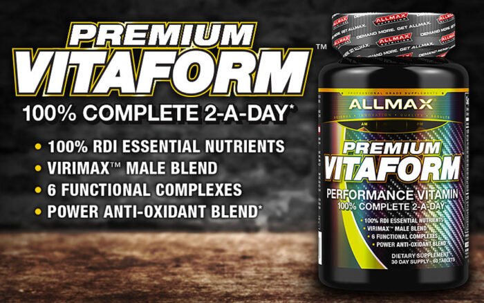 Premium Vitaform Mens Multivitamin Performance Tablets 60 Count
