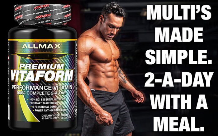 Premium Vitaform Mens Multivitamin Performance Tablets 60 Count