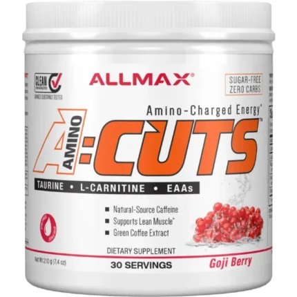 AminoCuts Amino Acids L-Carnitine Sugar Free Energy Powder
