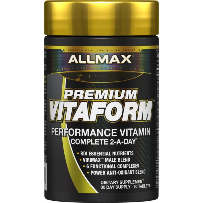 Premium Vitaform Mens Multivitamin Performance Tablets 60 Count
